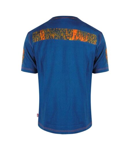 T-shirt Motif/style Logo Homme Bleu Marine Pastel Diesel