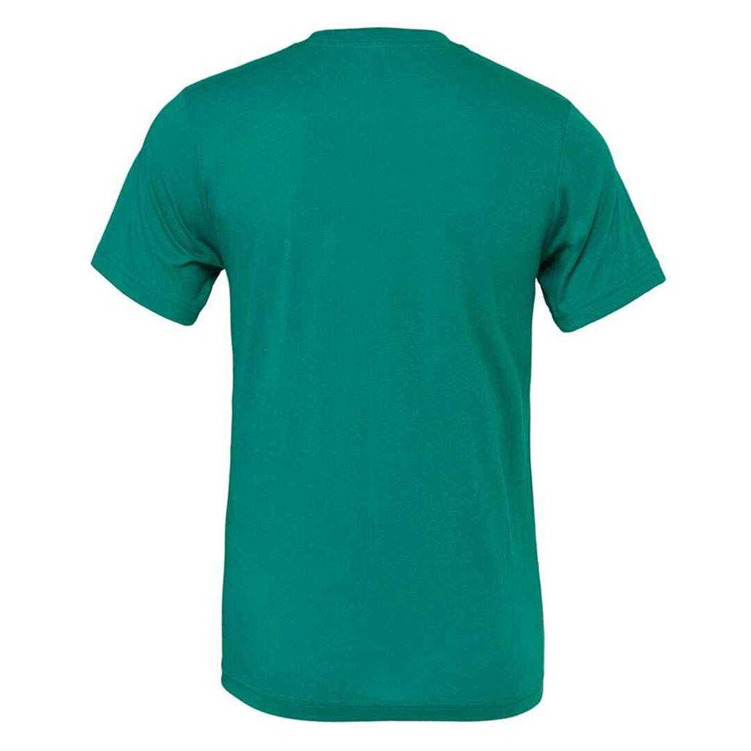 T-shirt adulte vert kelly Bella + Canvas-2