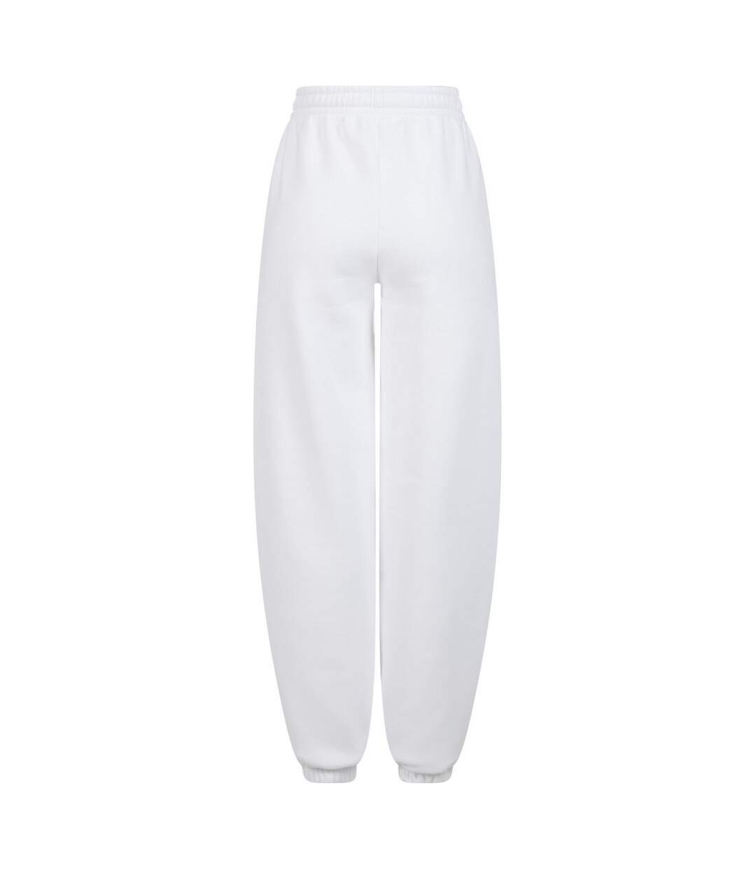 Bas De Jogging Duveteux Pour Femmes/femmes Blanc Build Your Brand-2