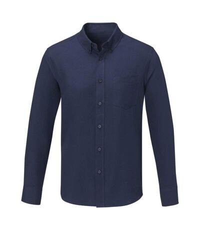 Elevate Mens Pollux Long-Sleeved Shirt (Navy) - UTPF3760