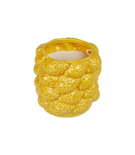 Bougie Parfumée Citron en Céramique Yucatan 330g Agrumes