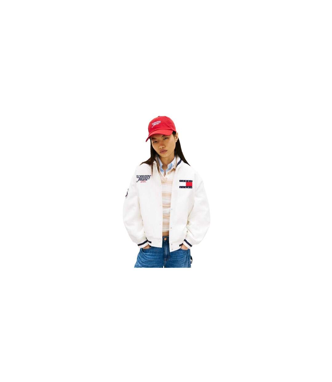 Casquette De Baseball Motif/style Texte Tommy Jeans-1