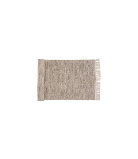 Tapis Design en Laine Cyrus 80x250cm Beige