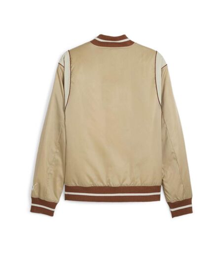 Veste beige homme puma team varsity
