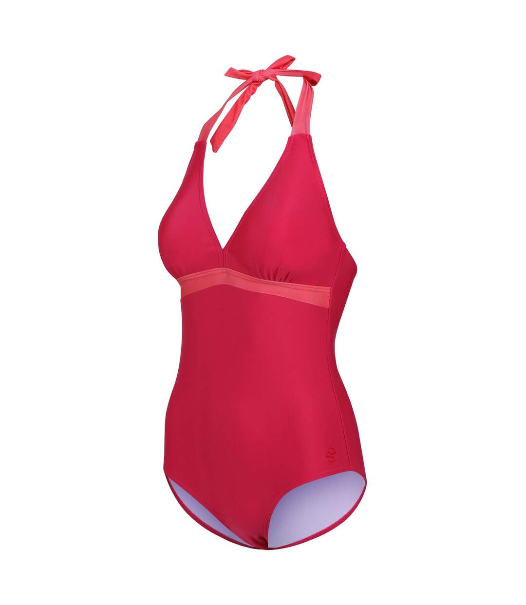 Maillot de bain 1 pièce flavia femme rose / pêche foncé Regatta-3