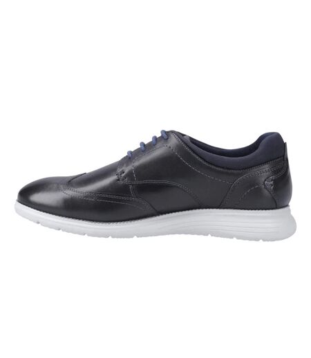 Mens vantage leather oxford shoes navy POD
