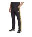 Mens Jude Bellingham Elasticated 3 Stripes Slim Tracksuit Bottoms Black Adidas-1