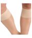 Lot de 2  Mi-Bas Transparents 20D Beauty Resist-2