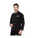 Mens Double-breasted Chef Jacket Black Exner-1