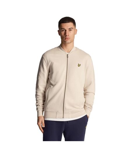 Blouson d'aviateur homme blanc cassé Lyle & Scott Lyle & Scott