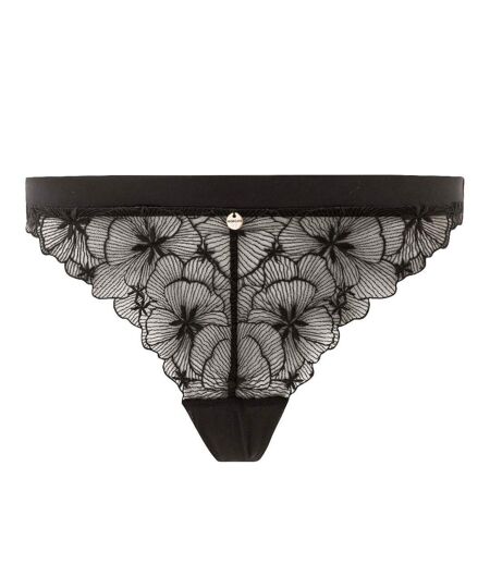 Tanga noir Amandine