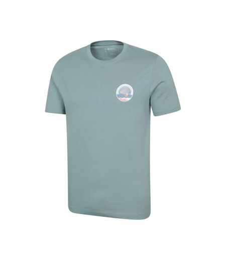 Mens St Ives T-shirt Pale Green Mountain Warehouse