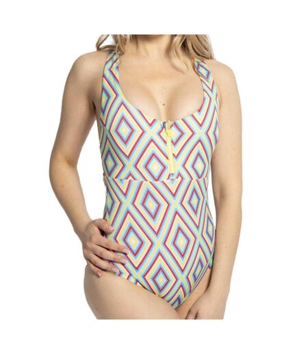 Maillot de bain Blanc/Rouge/Bleu à Motifs Femme O'Neill Uvongo - 34