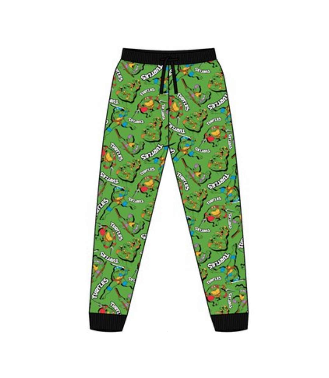 Teenage Mutant Ninja Turtles Pantalon De Détente Homme Vert Universal Textiles-1