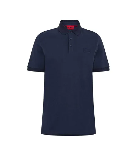 Mens Dereso Regular Polo Shirt Dark Blue Hugo