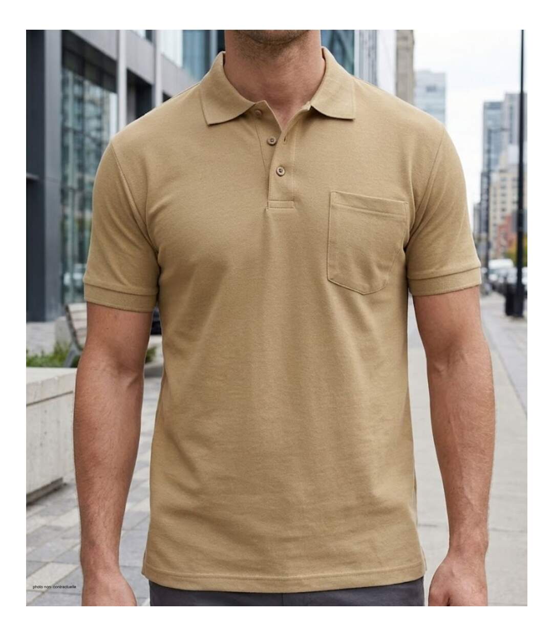 Polo en maille piquée 510017U003-1