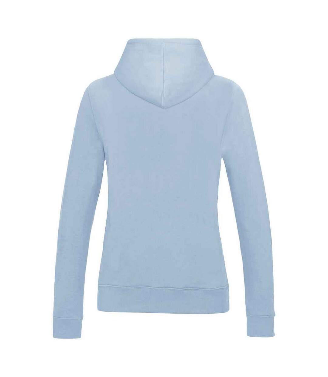 Sweat À Capuche College Femme Bleu Ciel Awdis-2
