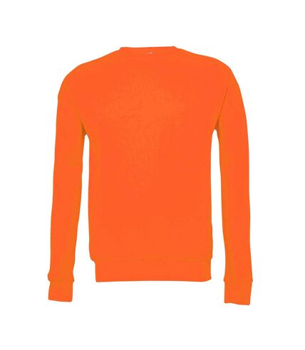 Bella + Canvas Unisex Adult Drop Shoulder Fleece Top (Orange)