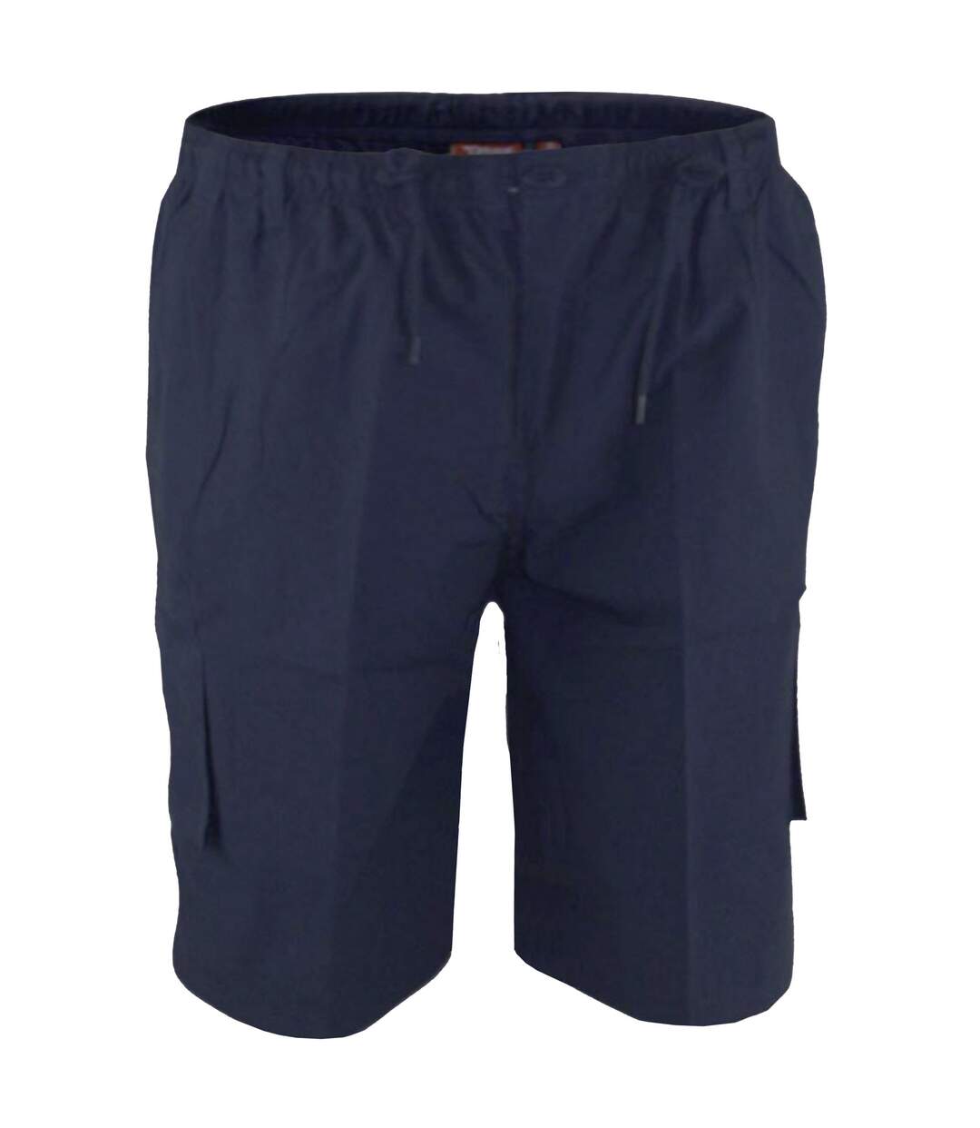 Duke Mens Nick D555 Elasticated Waist Cargo Shorts (Navy) - UTDC224-2