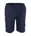 Duke Mens Nick D555 Elasticated Waist Cargo Shorts (Navy) - UTDC224-2