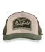 Casquette trucker avec filet bi-matière semi curved avec patch Logo Hatfield-1