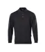 Mens Trinidad Crossover Polo Sweatshirt Black Mascot-1