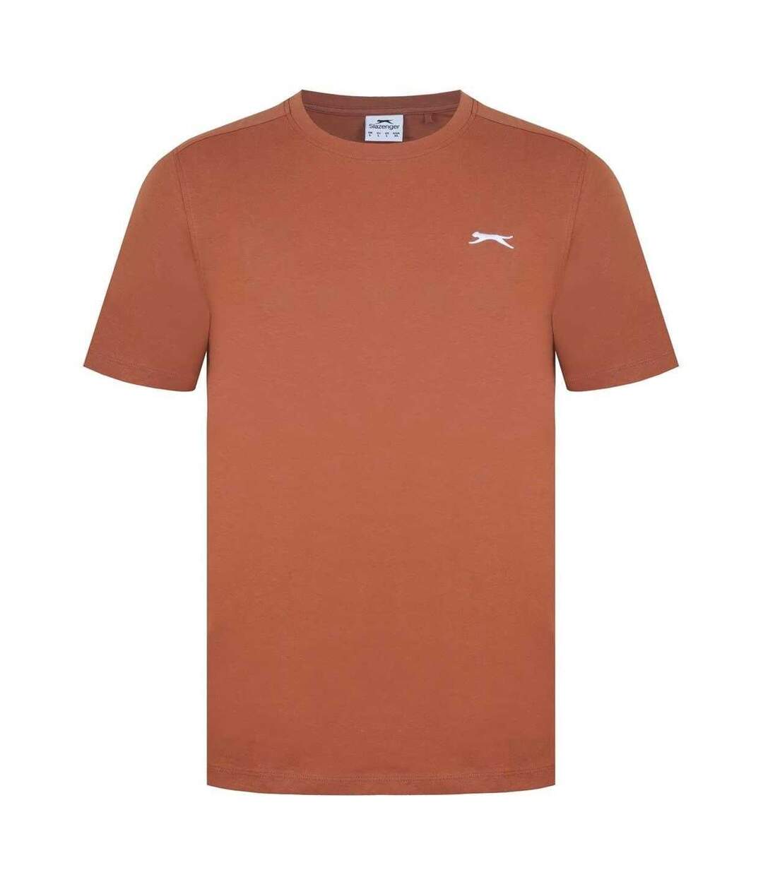 Mens 3d Logo T-shirt Terracotta Slazenger-1
