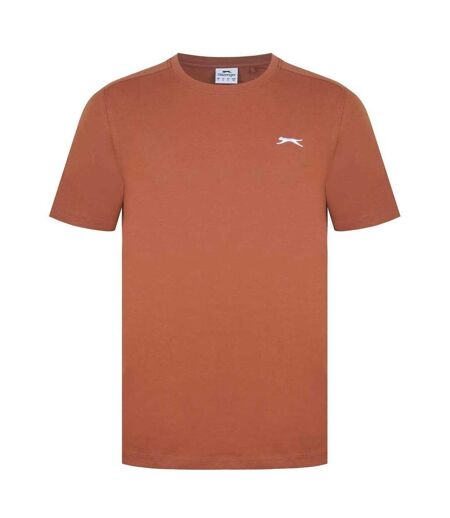 Mens 3d Logo T-shirt Terracotta Slazenger