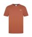 Mens 3d Logo T-shirt Terracotta Slazenger-1