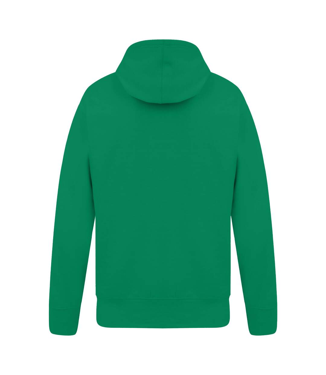 Mens Ringspun Cotton Hoodie Kelly Green Casual Classics-3
