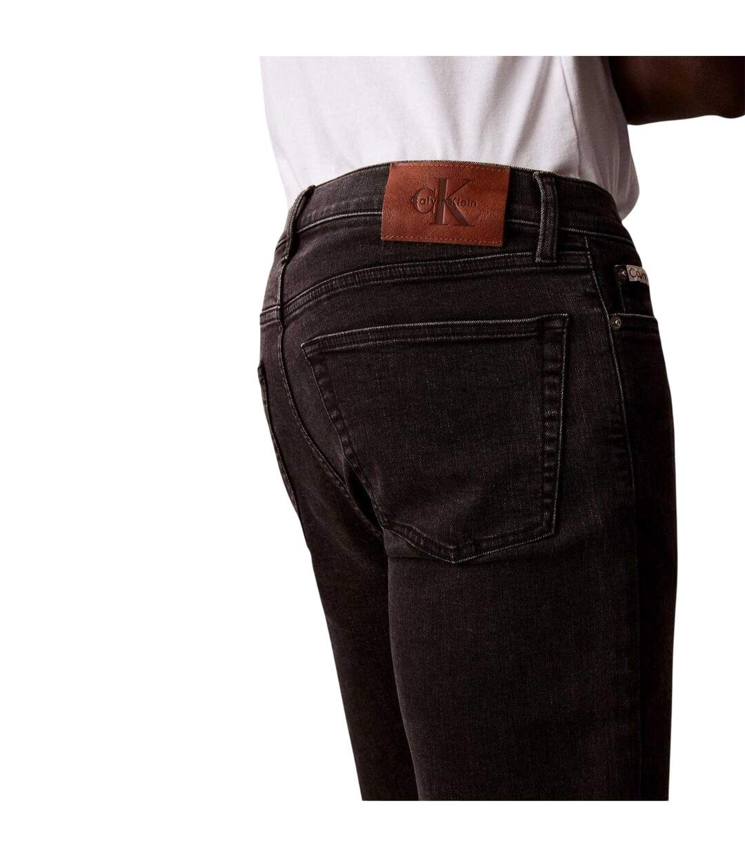 Short Jeans Homme Bleu Clair Calvin Klein-3