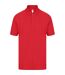 Casual Classic Mens Pique Polo (Red) - UTAB252-2