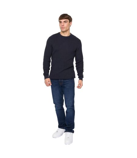 Sweat Jampster Homme Bleu Marine Crosshatch