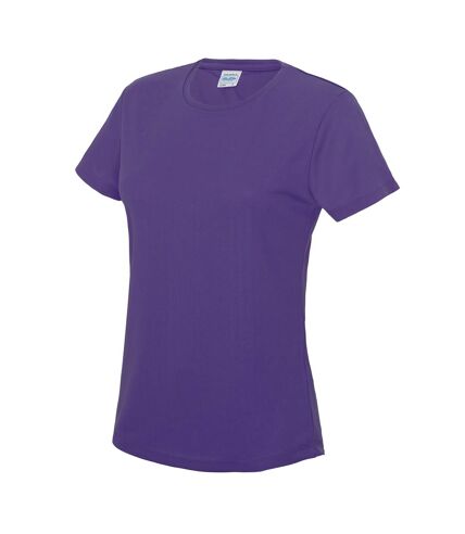 AWDis Just Cool Womens/Ladies Sports Plain T-Shirt (Purple) - UTRW686