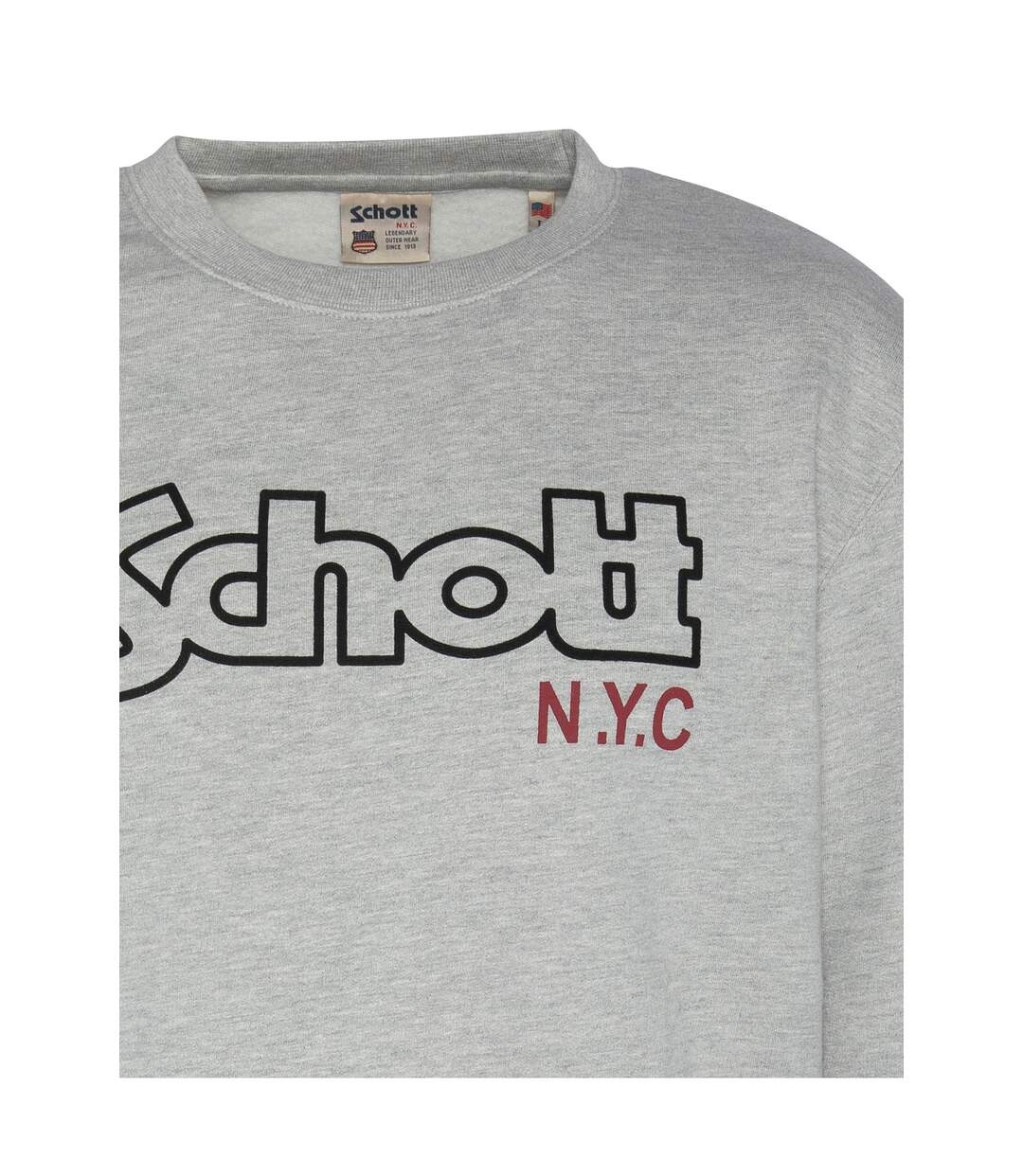 Sweat iconique Vint  -  Schott - Homme