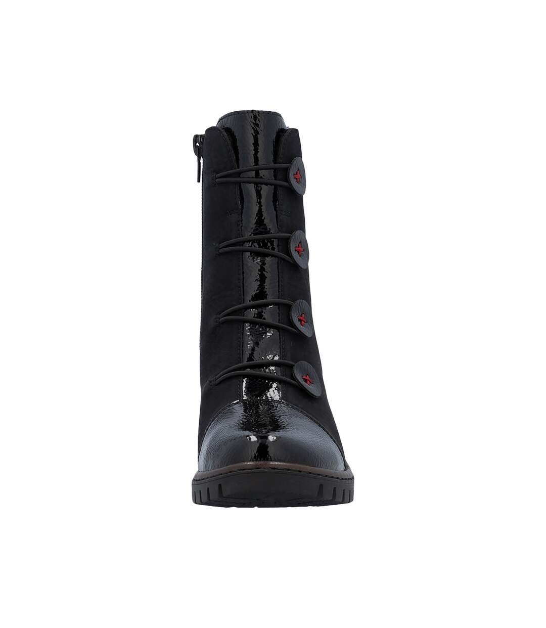 Bottine Talon à Elastique Et Zip Rieker Nabukino-5