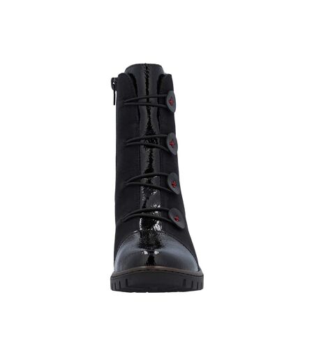 Bottine Talon à Elastique Et Zip Rieker Nabukino