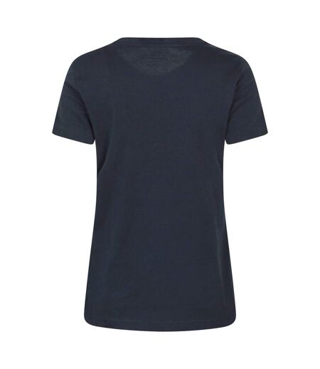 Womens/ladies Peak District Printed T-shirt Indigo Mountain Warehouse