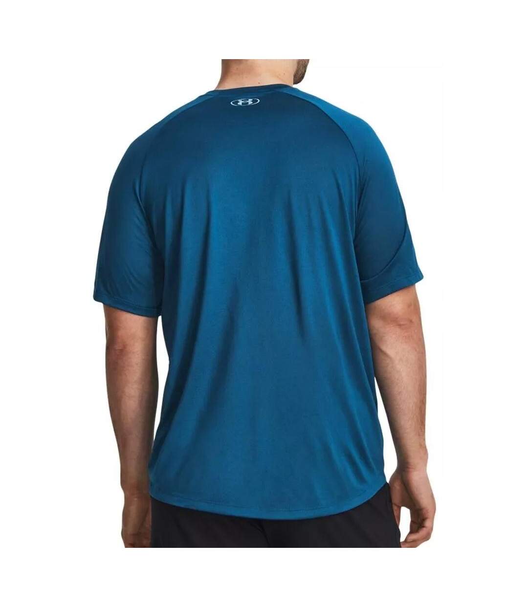 T-shirt Bleu Homme Under Armour Tech Prt - L-2