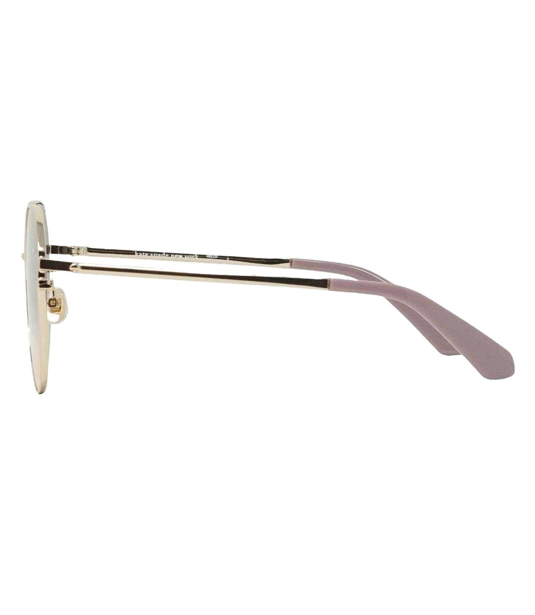 Lunettes De Soleil Carlita Femme Taille Unique Jaune Or Kate Spade-2