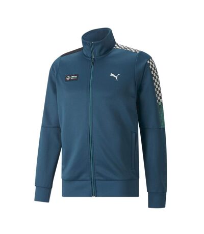 Veste bleu canard homme puma mercedes-amg mapf1 533577 - l