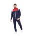 Ensemble De Survêtement Chinooks Homme Bleu Marine Rouge Crosshatch-2