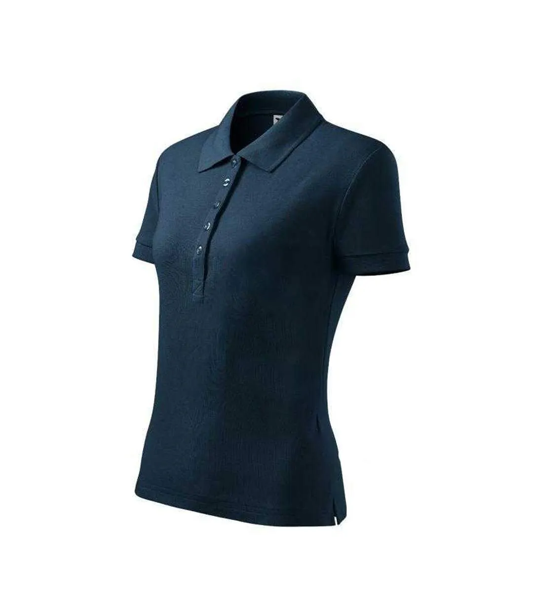 Polo Femme Bleu Marine Foncé Malfini-3