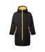 Peignoir À Langer Imperméable Adulte Noir Jaune TriDri-1