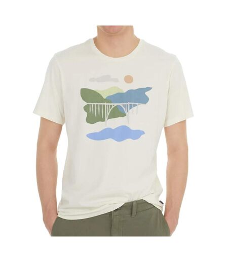 T-shirt Beige à Motifs Homme Dockers Graphic - L