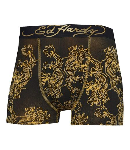 Ed Hardy - Lot de 5 Caleçons Homme Coton Respirant Confort - Collection Carno