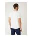 Pack of 3  Mens crew neck t-shirt  white Burton-2