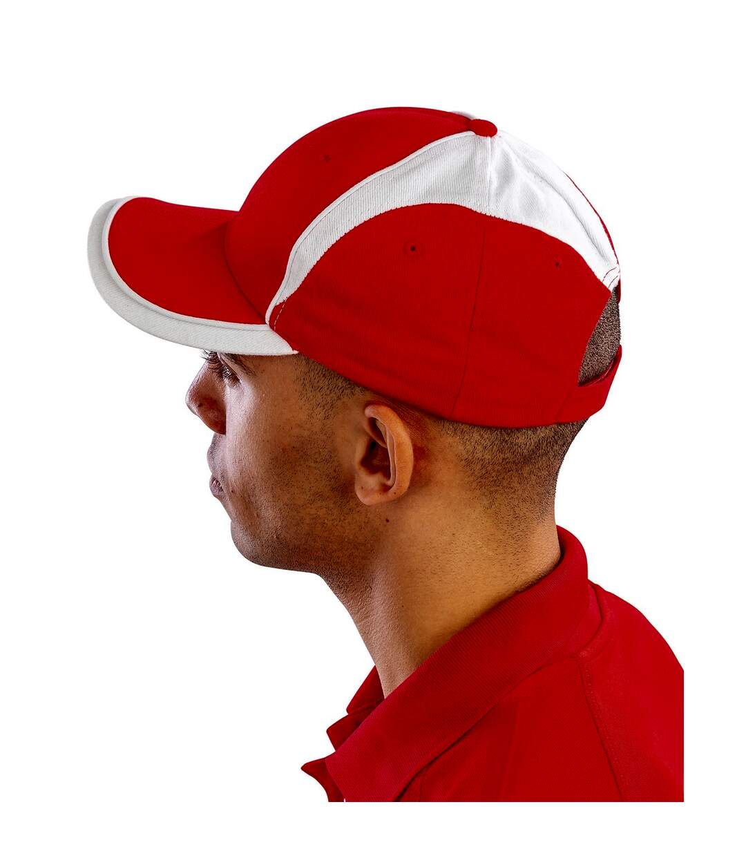 Casquette national rouge / blanc Result-2