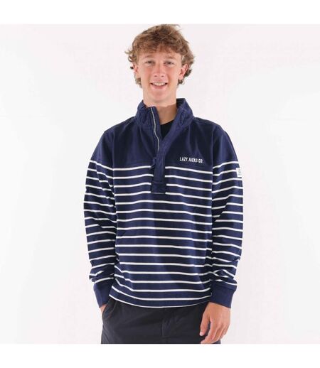 Sweat Homme Bleu Mer Lazy Jacks