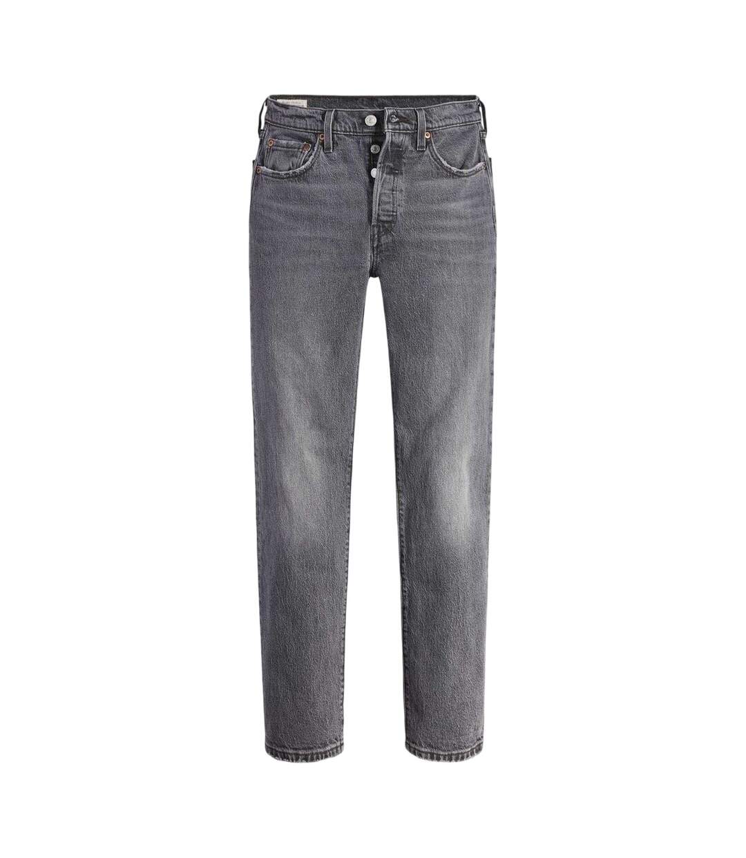 Womens/ladies 501 Original Straight Leg Jeans Grey Levis-2